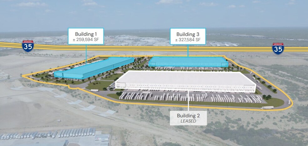 Laredo Logistics Center Building 1, Laredo, TX à louer - Aérien - Image 2 de 5