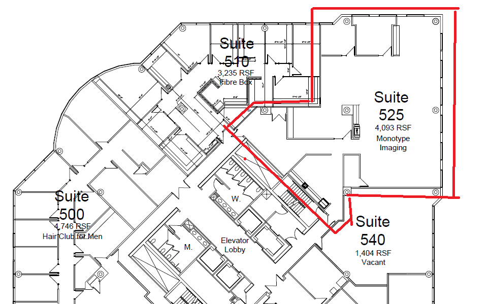 25 NW Point Blvd, Elk Grove Village, IL à louer Plan d’étage- Image 1 de 1