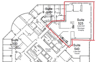 25 NW Point Blvd, Elk Grove Village, IL à louer Plan d’étage- Image 1 de 1