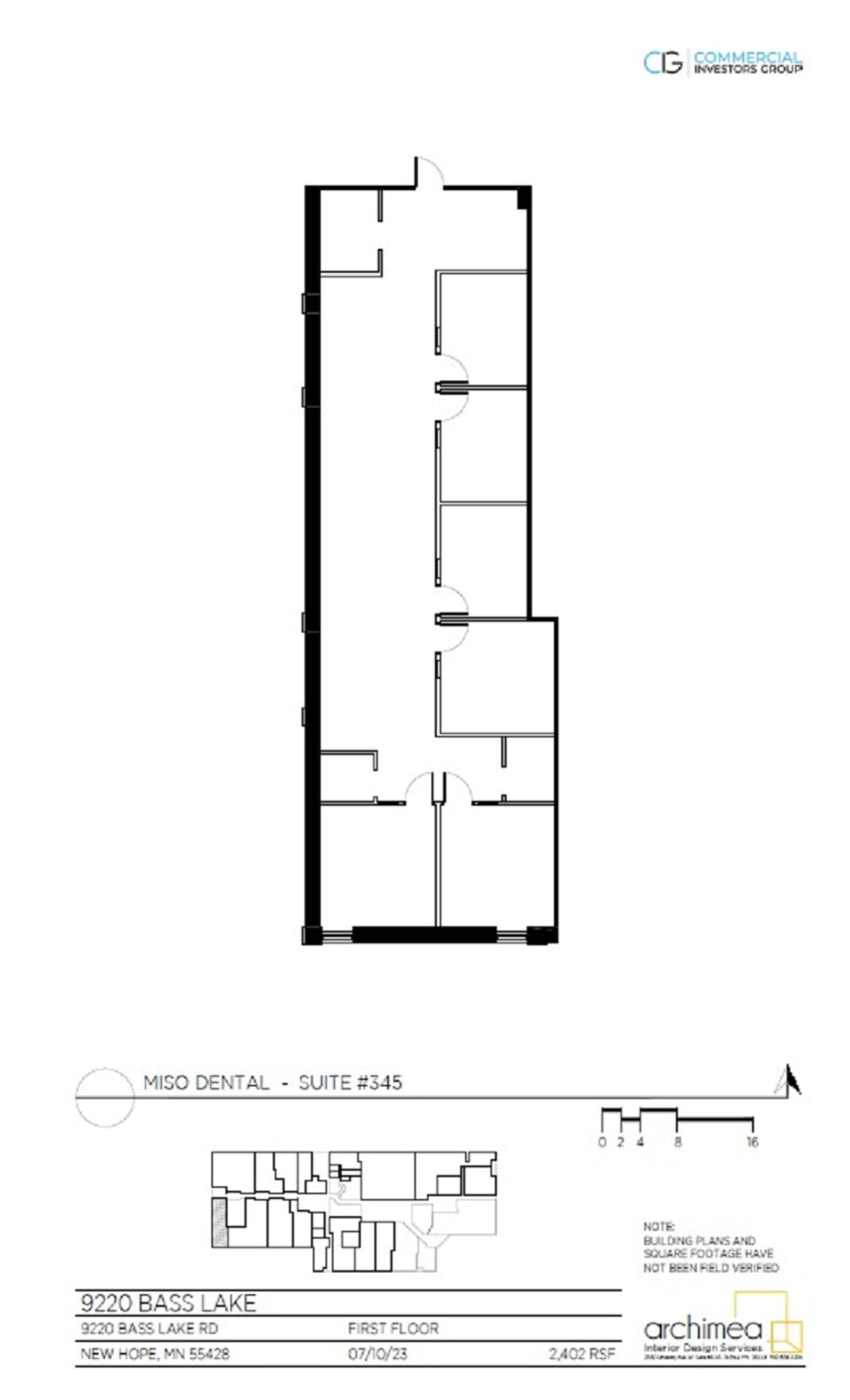 9220 Bass Lake Rd, New Hope, MN à louer Plan d’étage- Image 1 de 1
