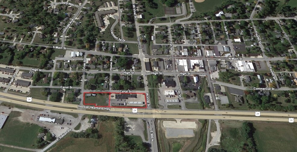 8972 N US Highway 24 E, Roanoke, IN à louer - Aérien - Image 3 de 10