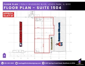 1500-1502 E Riverside Blvd, Loves Park, IL for lease Building Photo- Image 1 of 1