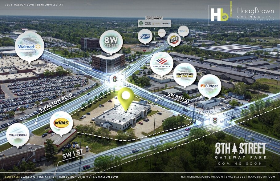 706 S Walton Blvd, Bentonville, AR for sale - Building Photo - Image 2 of 15