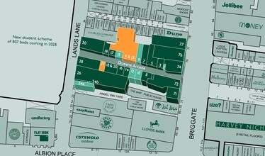 Briggate, Leeds à louer Plan d’étage- Image 1 de 1