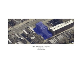 1916-1938 E Allegheny Ave, Philadelphia, PA - AERIAL  map view