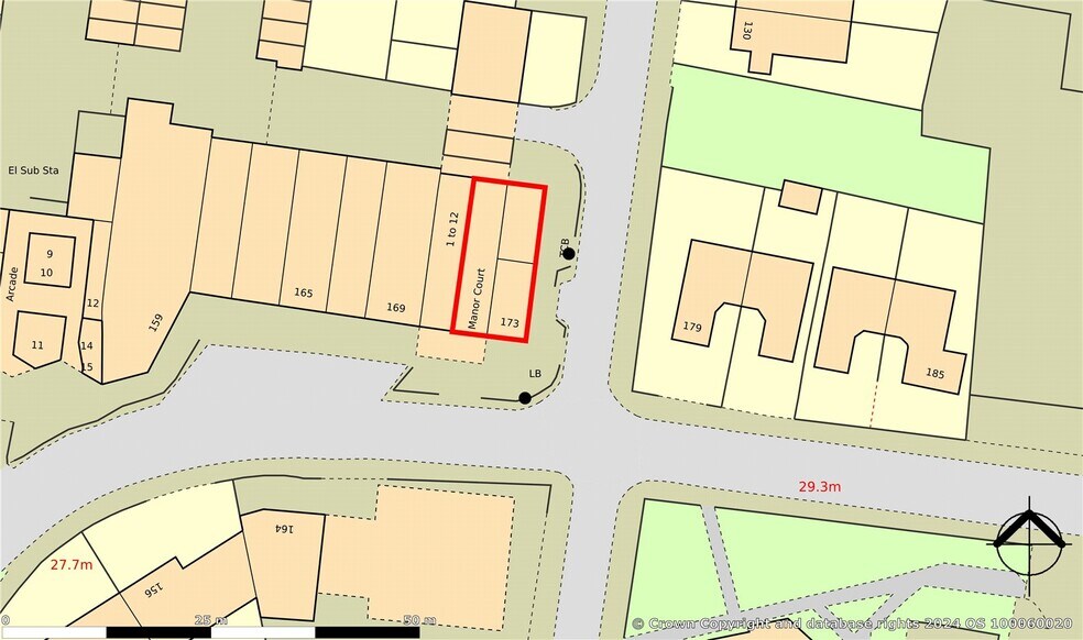 171-173 Church Rd, Benfleet à louer - Plan de site - Image 2 de 4