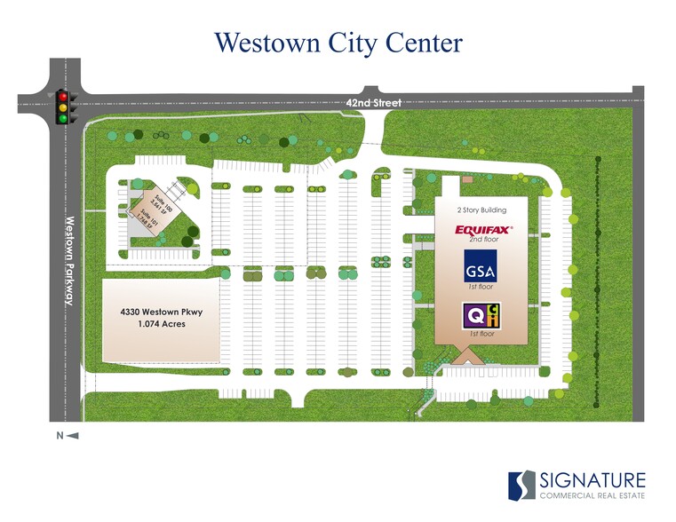 4320 Westown Pky, West Des Moines, IA à louer - Plan de site - Image 2 de 8