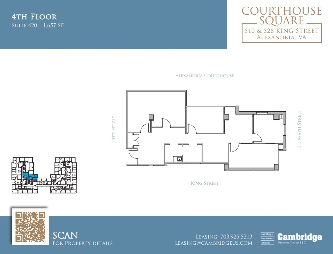 510-526 King St, Alexandria, VA for lease Floor Plan- Image 1 of 1