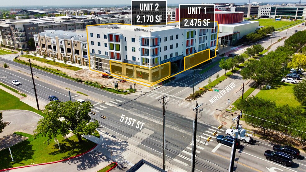 5025 Mueller Blvd, Austin, TX à vendre - Photo du bâtiment - Image 1 de 7