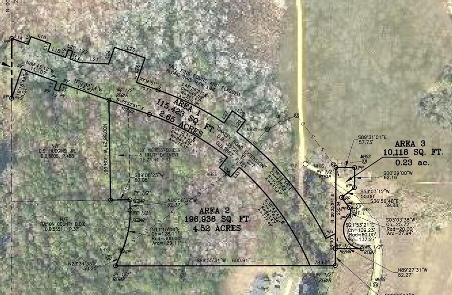 Oakley Road, Union City, GA à vendre - Plan cadastral - Image 1 de 1