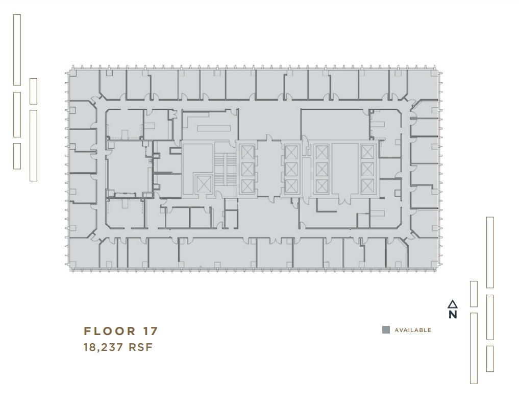 500 W Jefferson St, Louisville, KY à louer Plan d  tage- Image 1 de 1