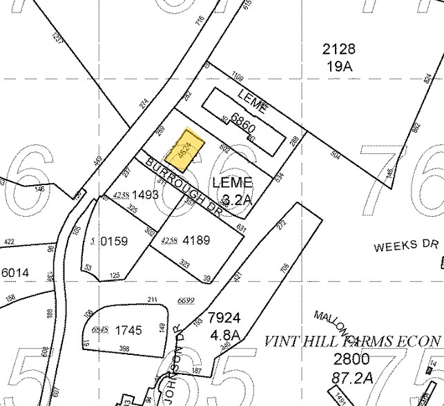 6801 Kennedy Rd, Warrenton, VA à louer - Plan cadastral - Image 2 de 3