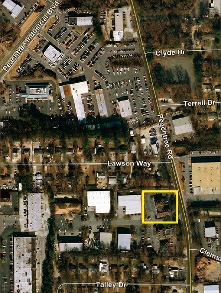 3690 N Peachtree Rd, Chamblee, GA à louer - Aérien - Image 3 de 12
