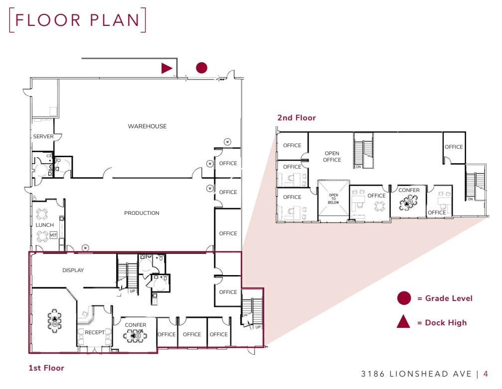 3186 Lionshead Ave, Carlsbad, CA for lease Floor Plan- Image 1 of 2