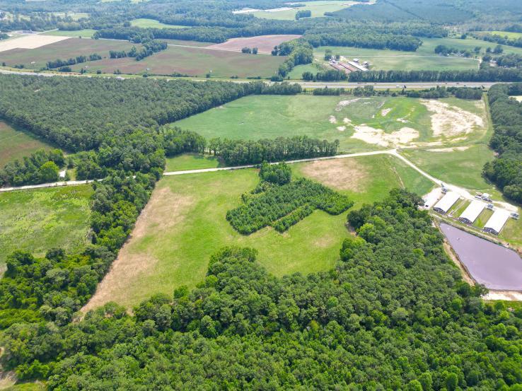 157 Glaspie Rd, Magnolia, NC à vendre - Aérien - Image 2 de 4