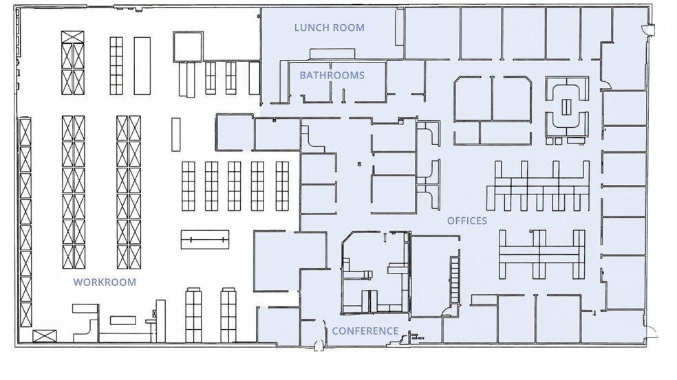 1 Harmon Dr, Blackwood, NJ for lease - Floor Plan - Image 2 of 8