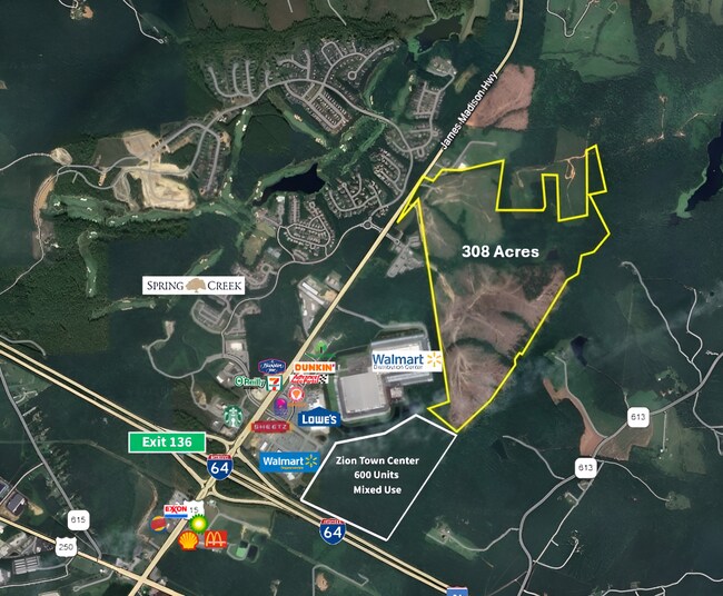 More details for TBD James Madison Hwy, Gordonsville, VA - Land for Sale