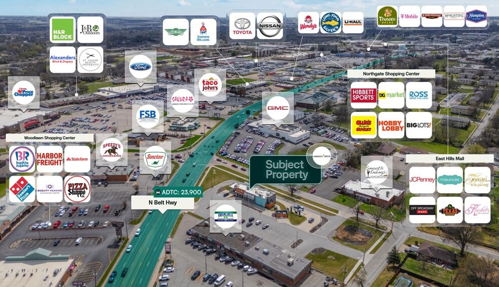 2204 N Belt Hwy, Saint Joseph, MO à vendre - Photo du bâtiment - Image 2 de 3