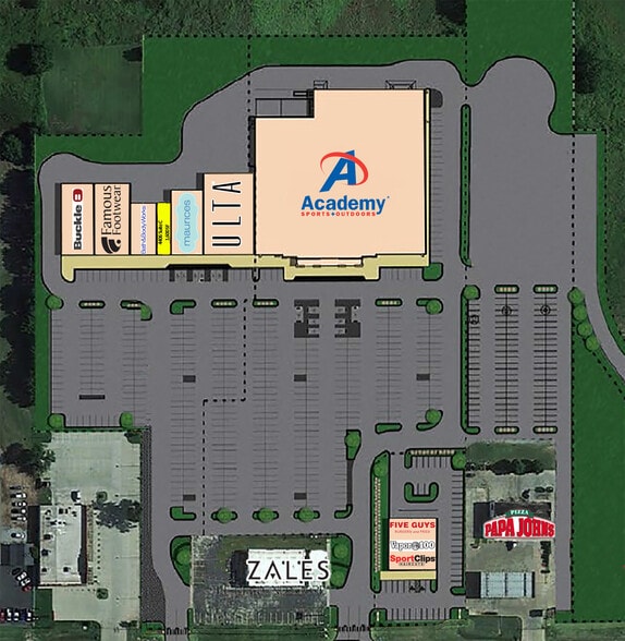 4408 W Owen K Garriott Rd, Enid, OK for lease - Site Plan - Image 3 of 3