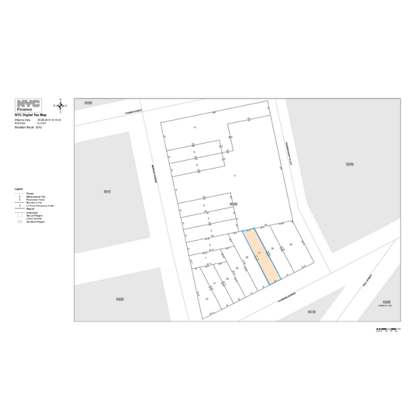 1041 Flushing Ave, Brooklyn, NY for sale - Plat Map - Image 2 of 29