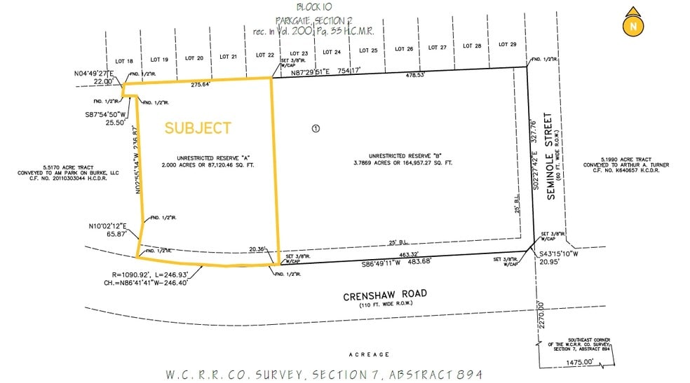 4319 Crenshaw Rd, Pasadena, TX for sale - Site Plan - Image 1 of 1