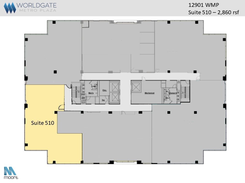 12851 Worldgate Dr, Herndon, VA à louer Plan d  tage- Image 1 de 5