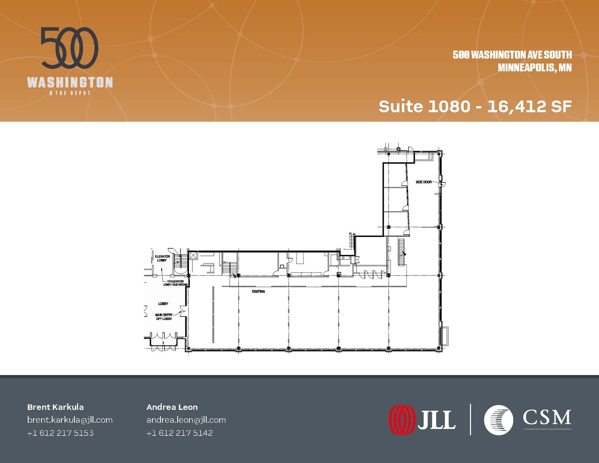 500 Washington Ave S, Minneapolis, MN à louer Plan d’étage- Image 1 de 1