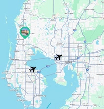 33550 US Highway 19 N, Palm Harbor, FL - Aerial  map view