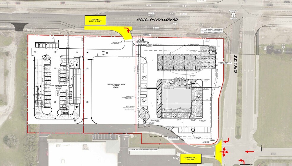 Moccasin Wallow Road & Gateway Boulevard, Palmetto, FL à louer - Plan de site - Image 2 de 2