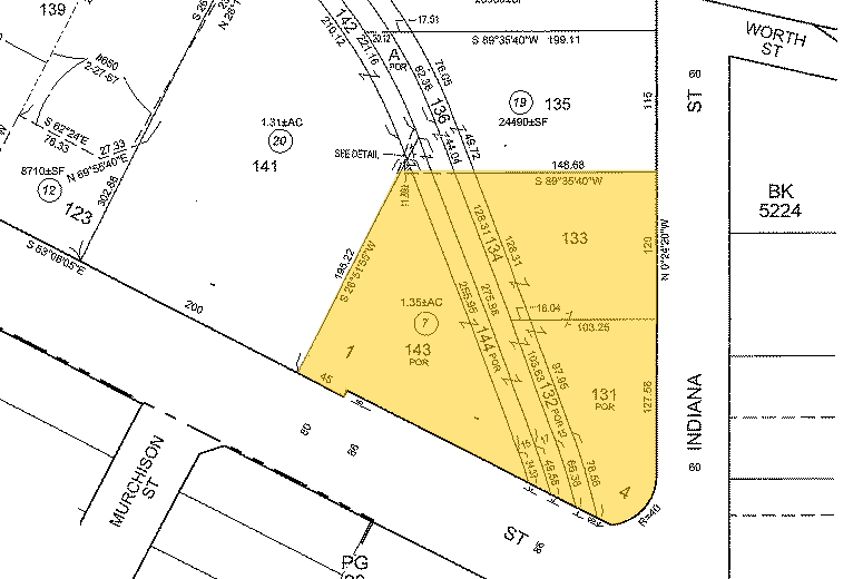 1705 N Indiana St, Los Angeles, CA for lease - Plat Map - Image 2 of 17