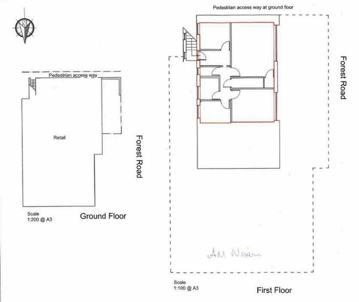 18A Forest Rd, Northallerton à vendre - Plan d’étage - Image 2 de 3