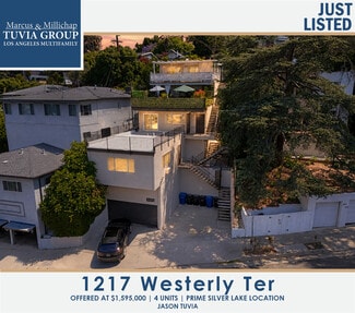 More details for 1217 Westerly Ter, Los Angeles, CA - Multifamily for Sale