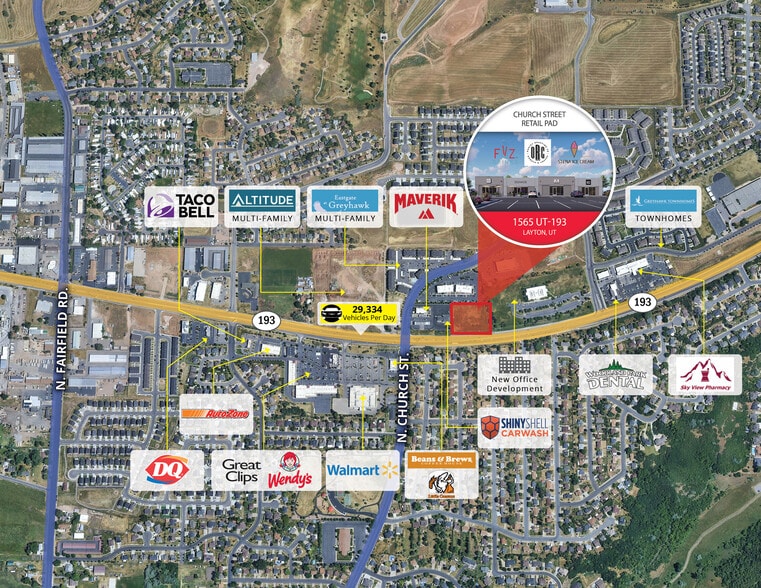 1565 E UT-193, Layton, UT à louer - Photo du bâtiment - Image 3 de 11