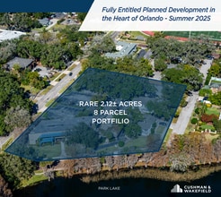 307 Park Lake Cir, Orlando, FL - AERIAL  map view