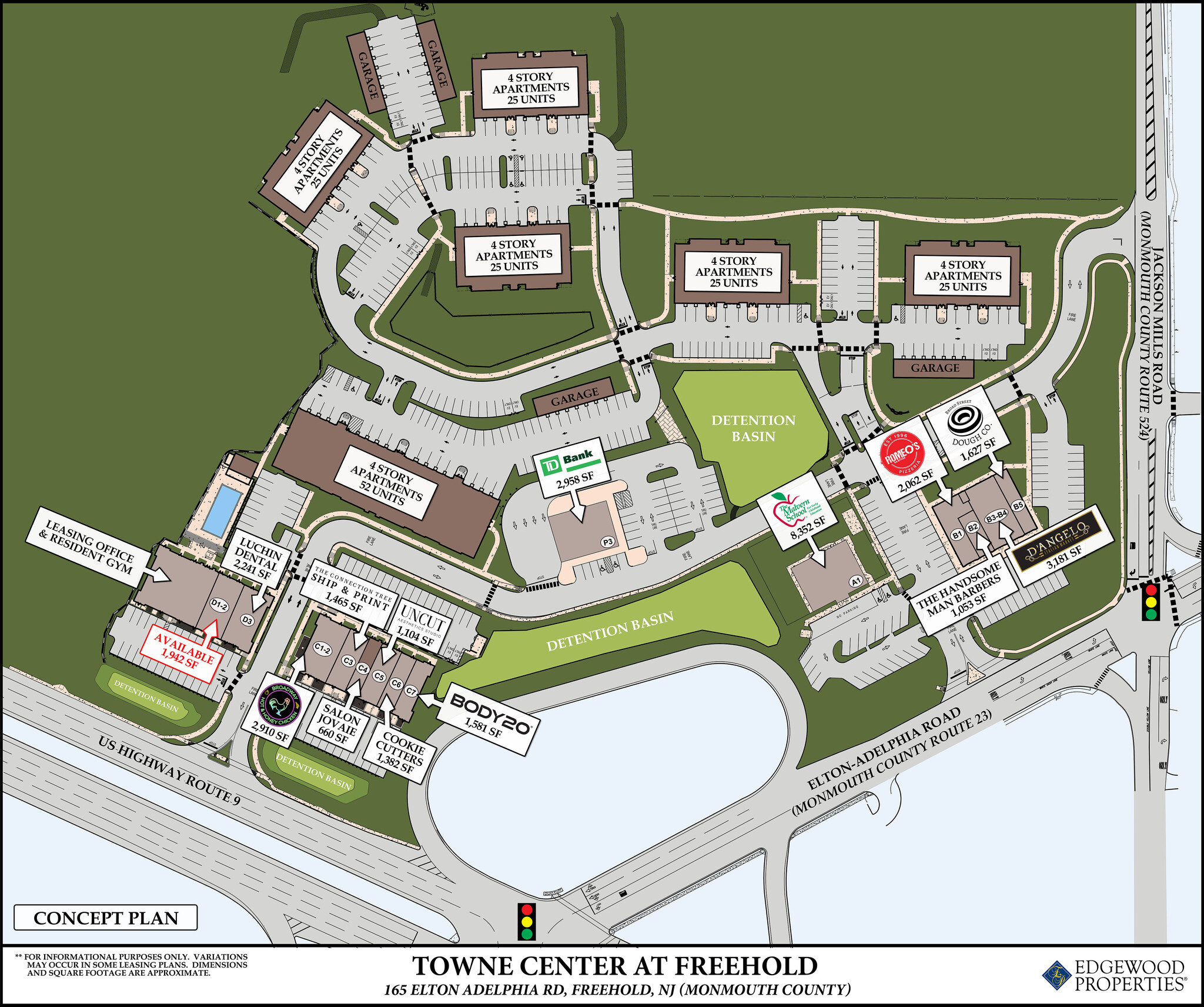 3300 US Highway 9, Freehold, NJ for lease Site Plan- Image 1 of 1