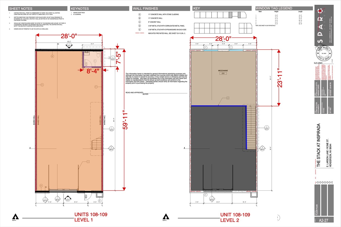 1150 Larson ln, Henderson, NV 89044 - Unité 108 -  - Plan d  tage - Image 1 of 1