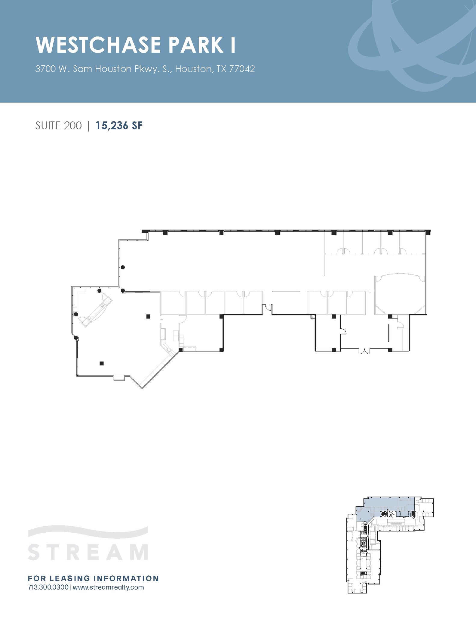 3700 W Sam Houston Pky S, Houston, TX for lease Floor Plan- Image 1 of 1