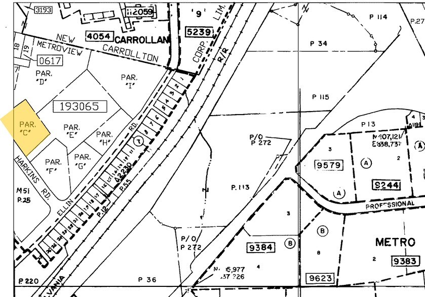 7900 Harkins Rd, Lanham, MD à louer - Plan cadastral - Image 2 de 10