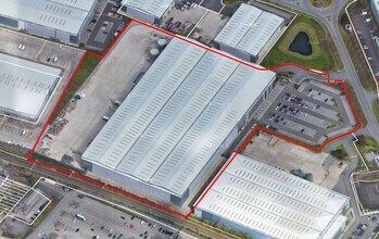 Nobel Way, Birmingham, WMD - Aerial map view