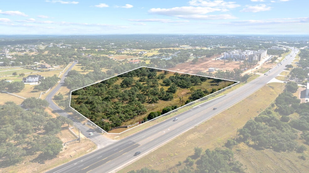 TBD 290 at Corner of Whirlaway Dr, Dripping Springs, TX for sale - Aerial - Image 3 of 5