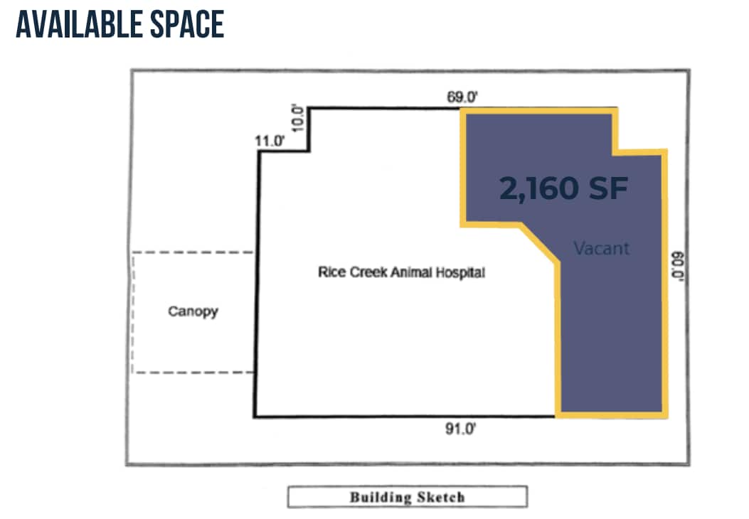 6505 Ware Rd, Circle Pines, MN à vendre Plan d’étage- Image 1 de 4
