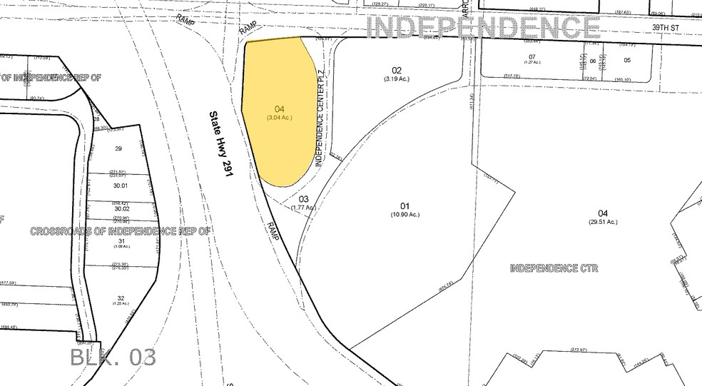 18675 E 39th St, Independence, MO for lease - Plat Map - Image 2 of 5