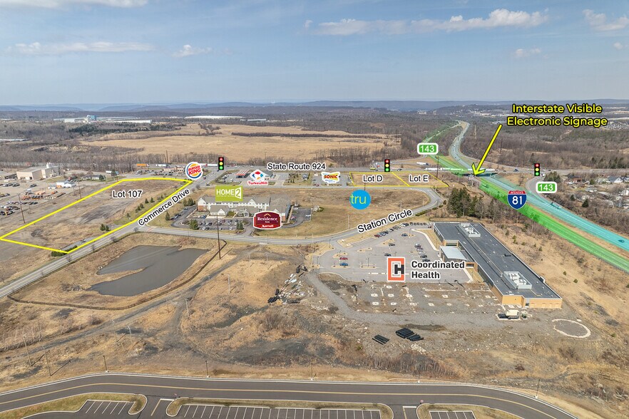 Route 924 & Humboldt Dr, Hazleton, PA à vendre - Photo du bâtiment - Image 3 de 12