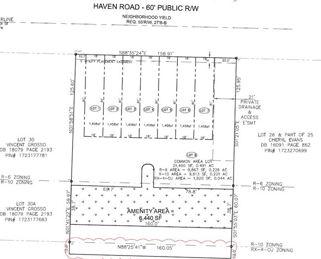 Plus de détails pour 2918 Haven Rd, Raleigh, NC - Terrain à vendre