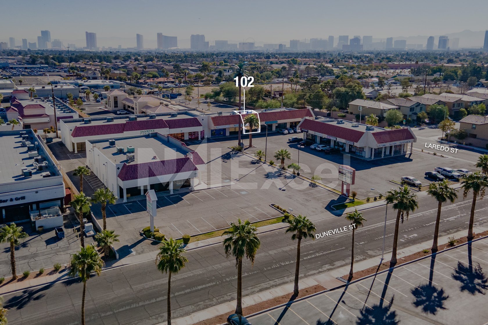 2570-2580 Duneville St, Las Vegas, NV for lease Aerial- Image 1 of 6