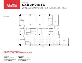 200 E Sandpointe Ave, Santa Ana, CA for lease Floor Plan- Image 1 of 1