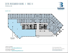 2275 Research Blvd, Rockville, MD for lease Floor Plan- Image 1 of 12