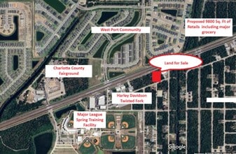 2048 El Jobean Rd, Port Charlotte, FL - AÉRIEN Vue de la carte - Image1