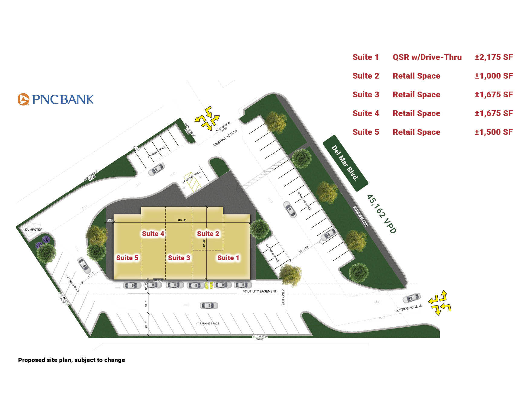 1321 E Del Mar Blvd, Laredo, TX for lease Site Plan- Image 1 of 2