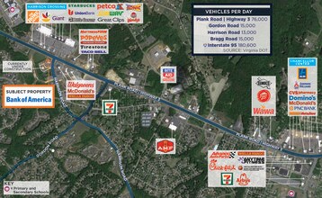 7110 Harrison Rd, Fredericksburg, VA - AERIAL  map view - Image1